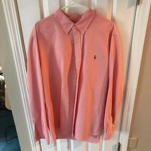 Salmon Ralph Lauren Button Up